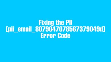 Fixing the PII [pii_email_8079047078567379049d] Error Code