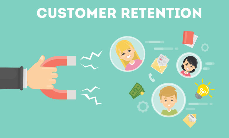 Customer retention concept